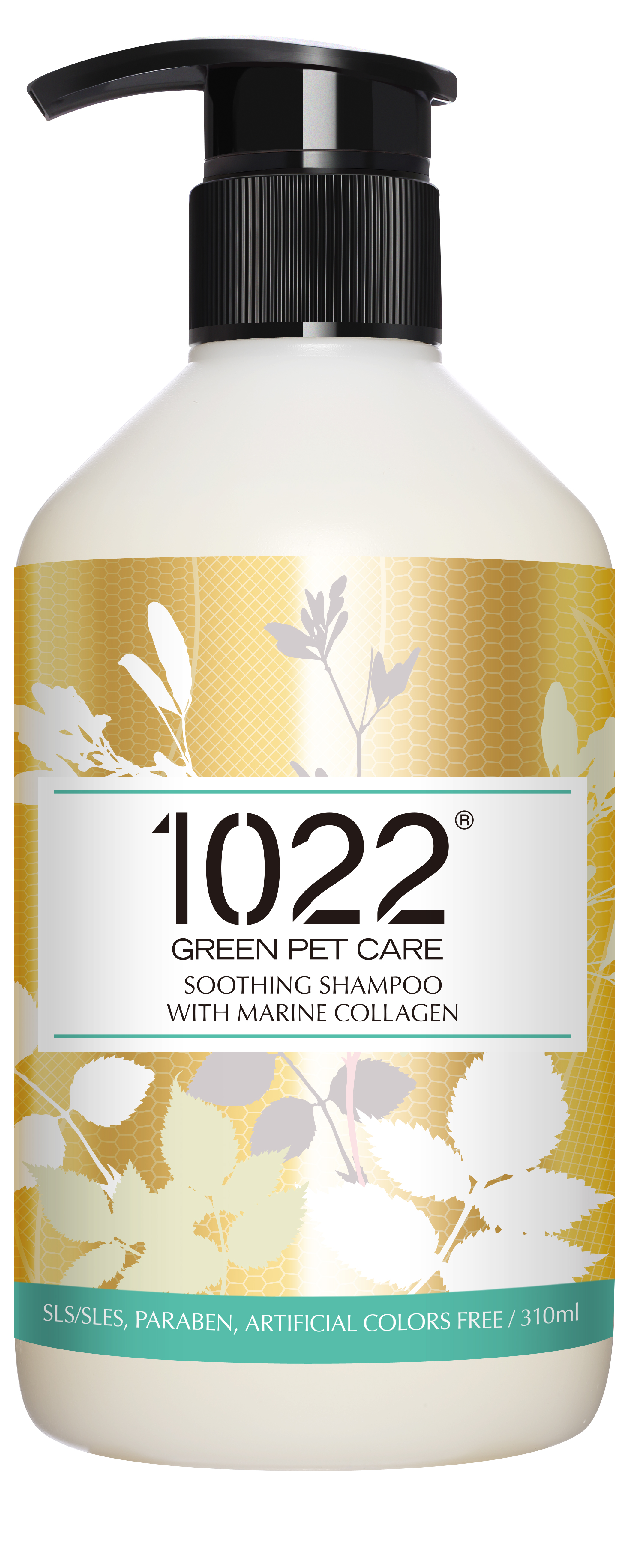 1022® Green Pet Care Marine Collagen Dog Shampoo (Soothing), 310ml